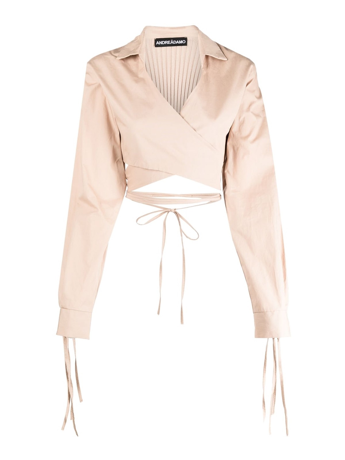 Shop Andreädamo Cárdigan - Color Carne Y Neutral In Nude & Neutrals