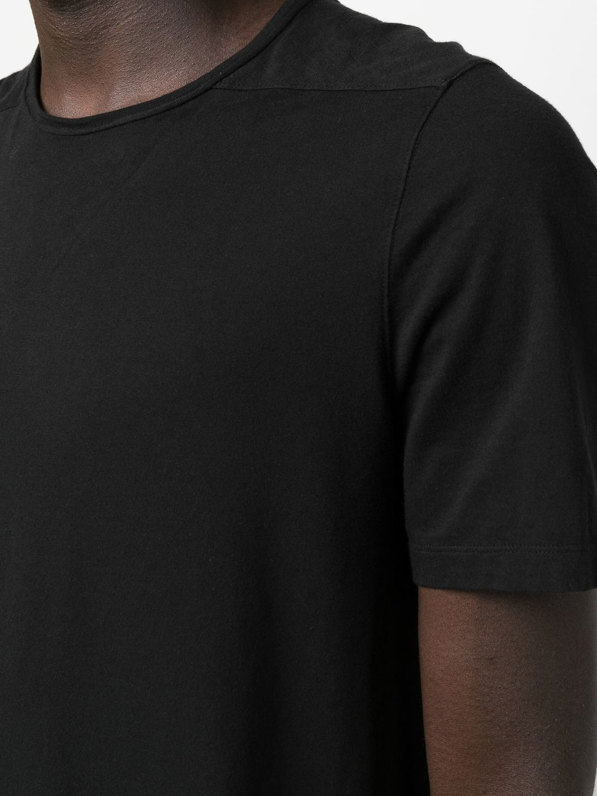 Shop Drkshdw Level Solid-color T-shirt In Black