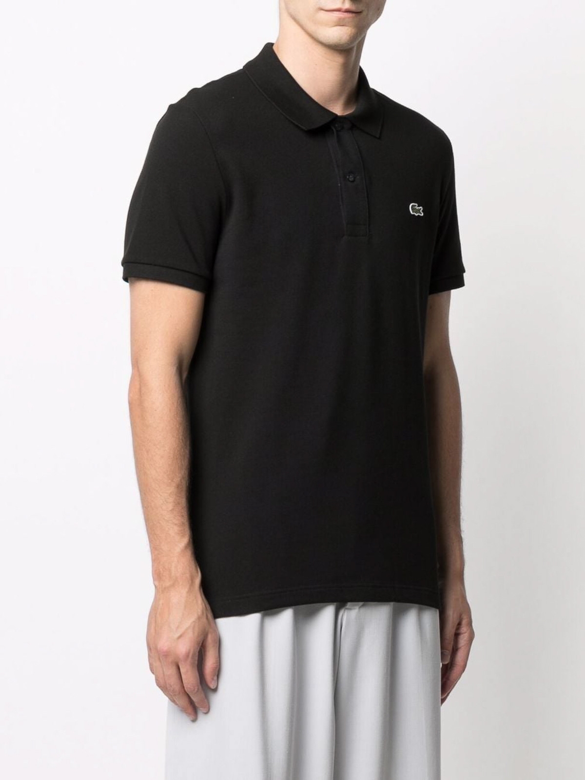 Lacoste on sale polo noir