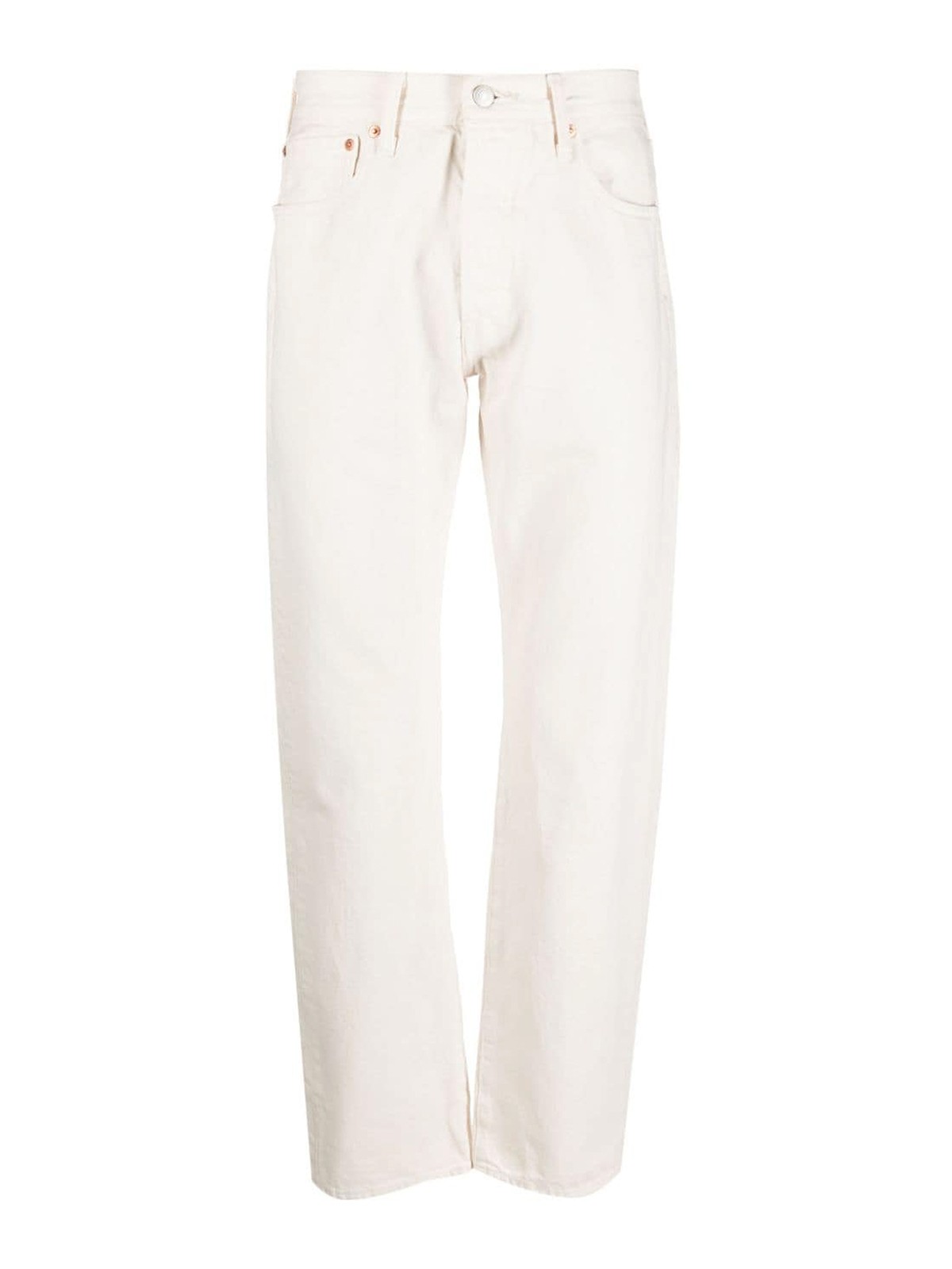 Shop Levi's Men Original Jeans In White