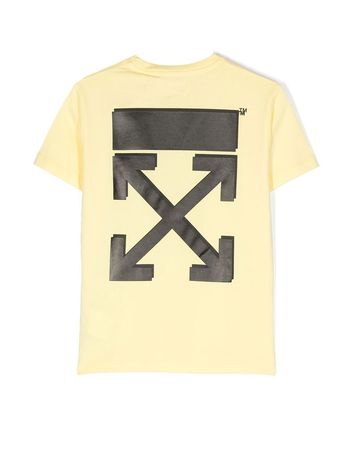 【送料&関税込】Off-White T-shirt With Logo And Print Off-White Logo Print T-shirt | italist