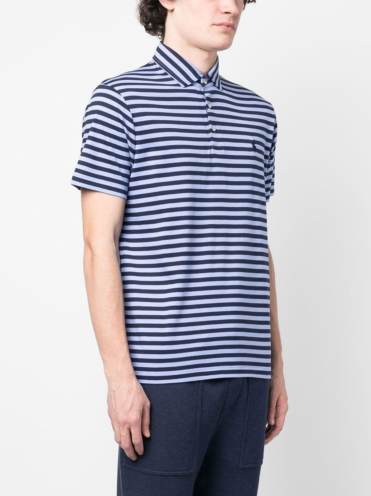 Polo Ralph Lauren Stripe-print cotton polo shirt | 710906299003