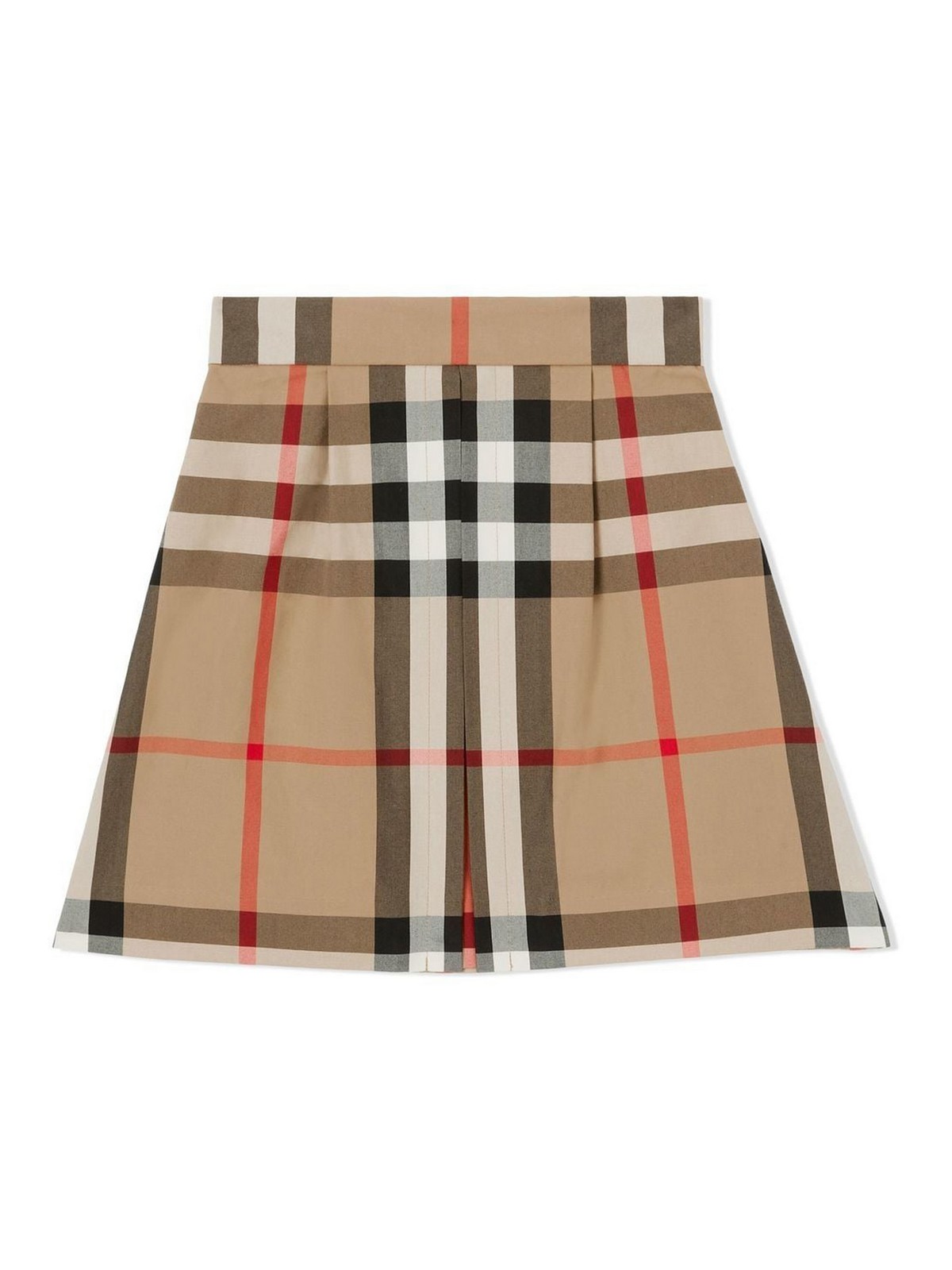 Knee length skirts & Midi Burberry - Vintage check pleated skirt ...