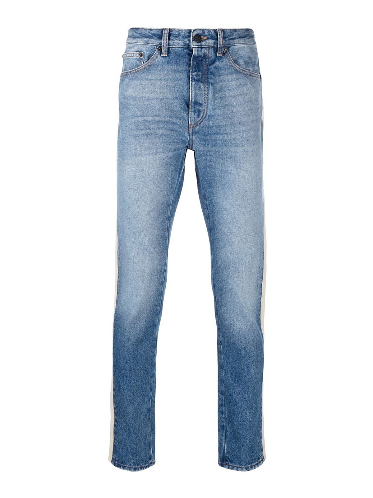 Calvin Klein Jeans Straight-Cut Leg Jeans - Blue