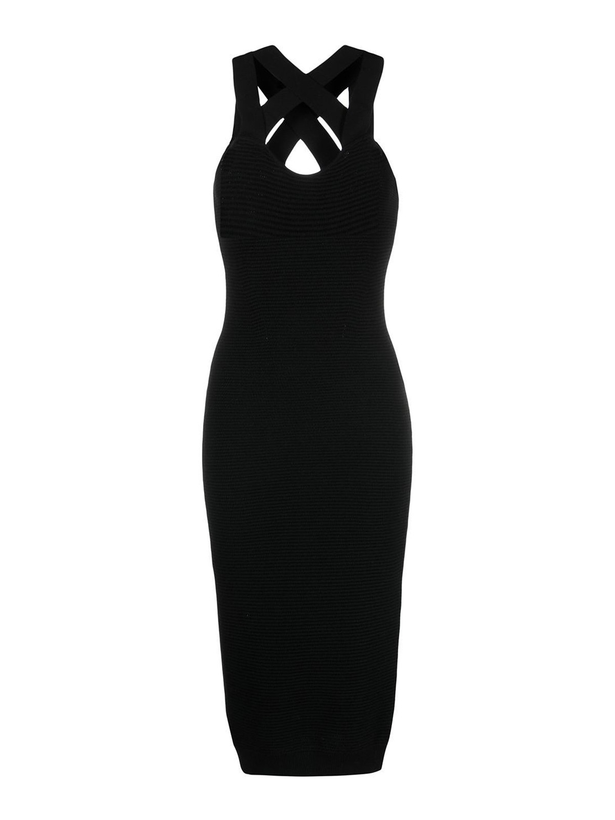 ワンピースその他 PATOU Women Dresses KN2108041 999B Black Patou Scarf Draped Dress KN2108041-999B BLACK | IlDuomo