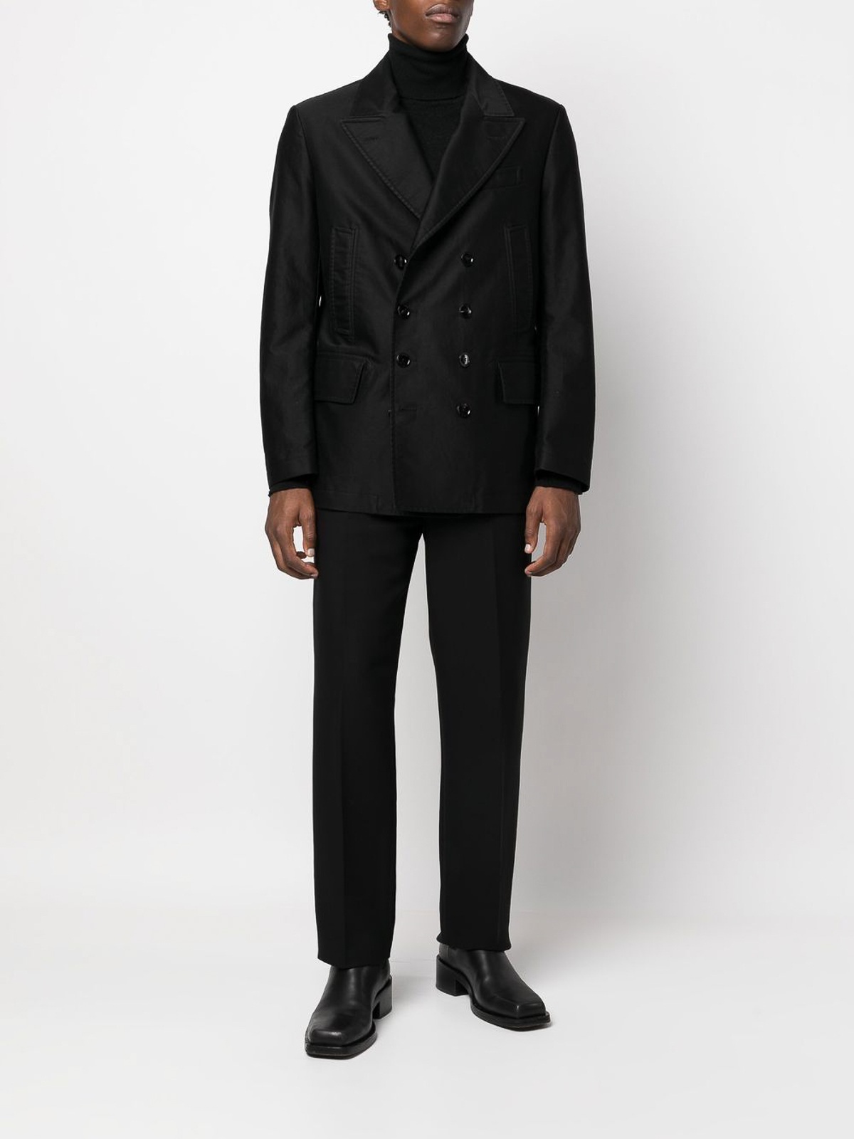 【関税&送料込】Tom Ford Double-Breasted Coat TOM FORD Oversized Double-Breasted Wool Coat for Men | MR PORTER