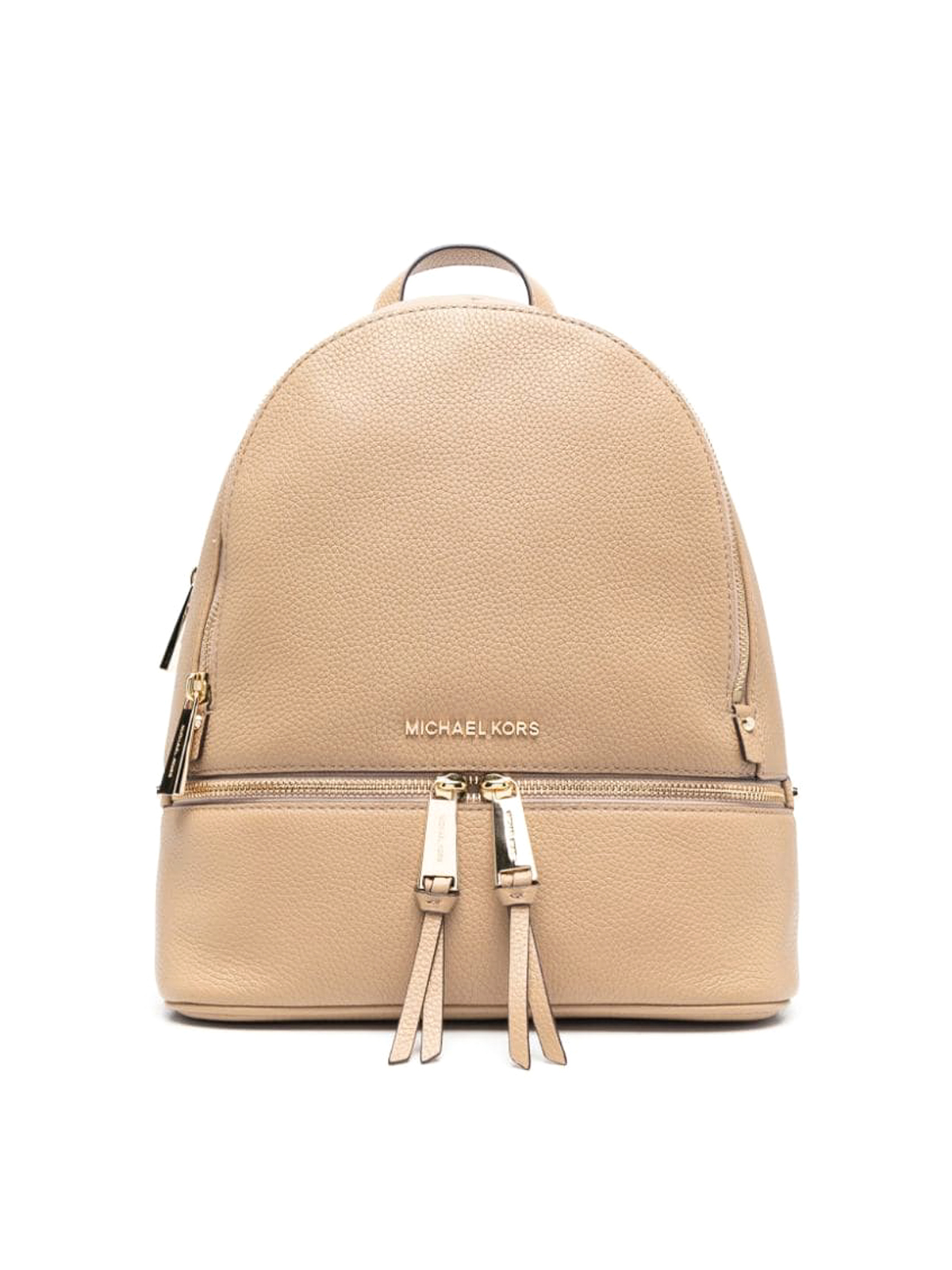 Michael Kors Pebble Cognac Leather Backpack Michael Kors Pebble Red Leather Flap Backpack | Mercari main image 4