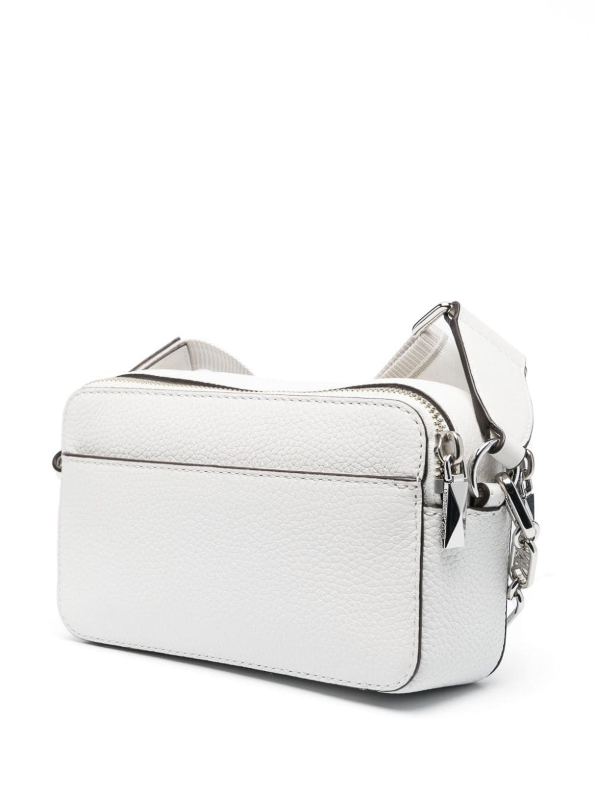 Michael Kors Chain-Link Leather Crossbody Bag