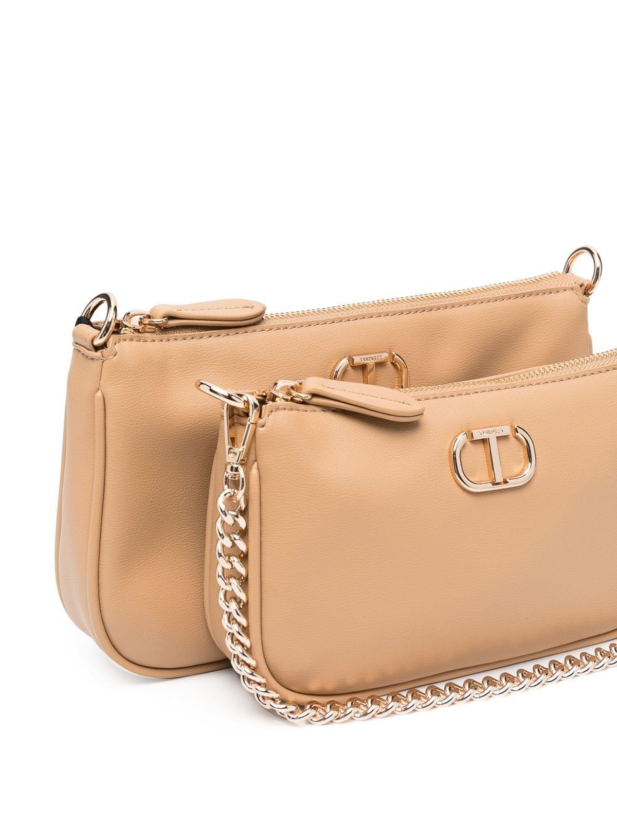 Twinset Together Logo-Plaque Crossbody Bag