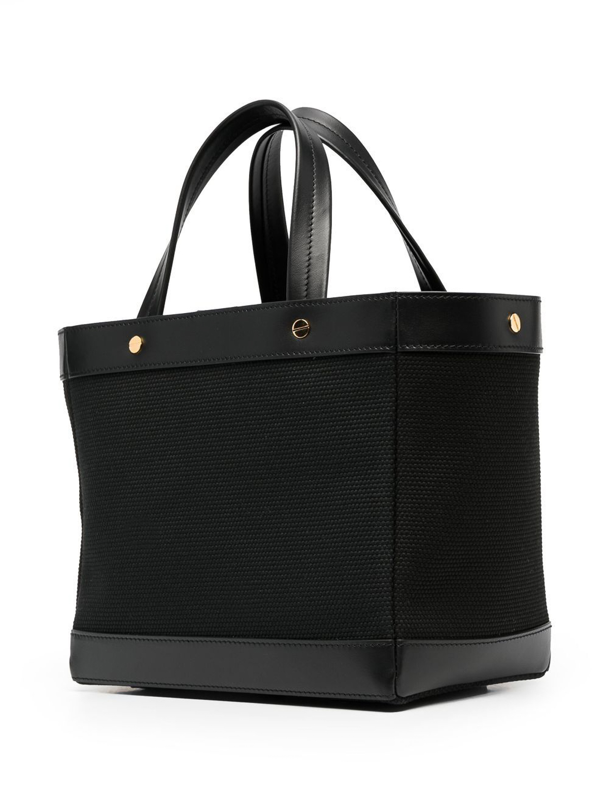 【関税＆送料込み】Tom Ford Mini T Medium Tote Bag Tom Ford - White Saffiano Leather Mini T Tote | Mitchell Stores