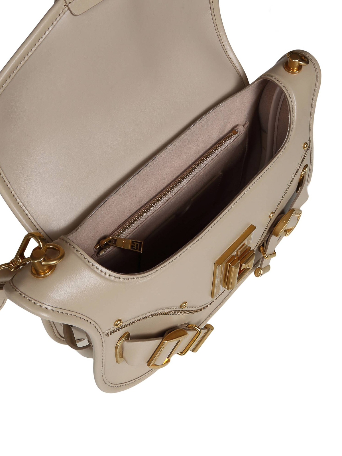 BALMAIN ショルダーバッグ ベージュ/ブラウン Balmain ショルダーバッグ - ベージュ|AN0BK794LSLX0AV