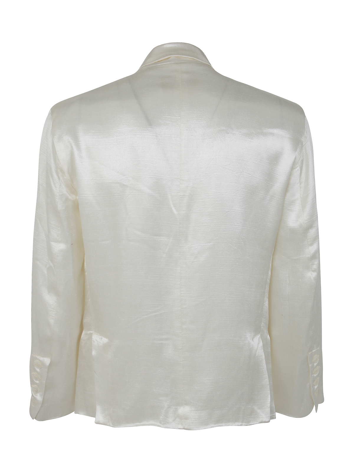 Shop Greg Lauren Blazer - Blanco In White