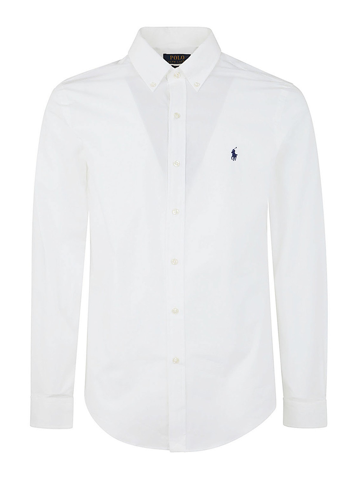 Polo Ralph Lauren Slbdppcs Long Sleeve Sport Shirt In White