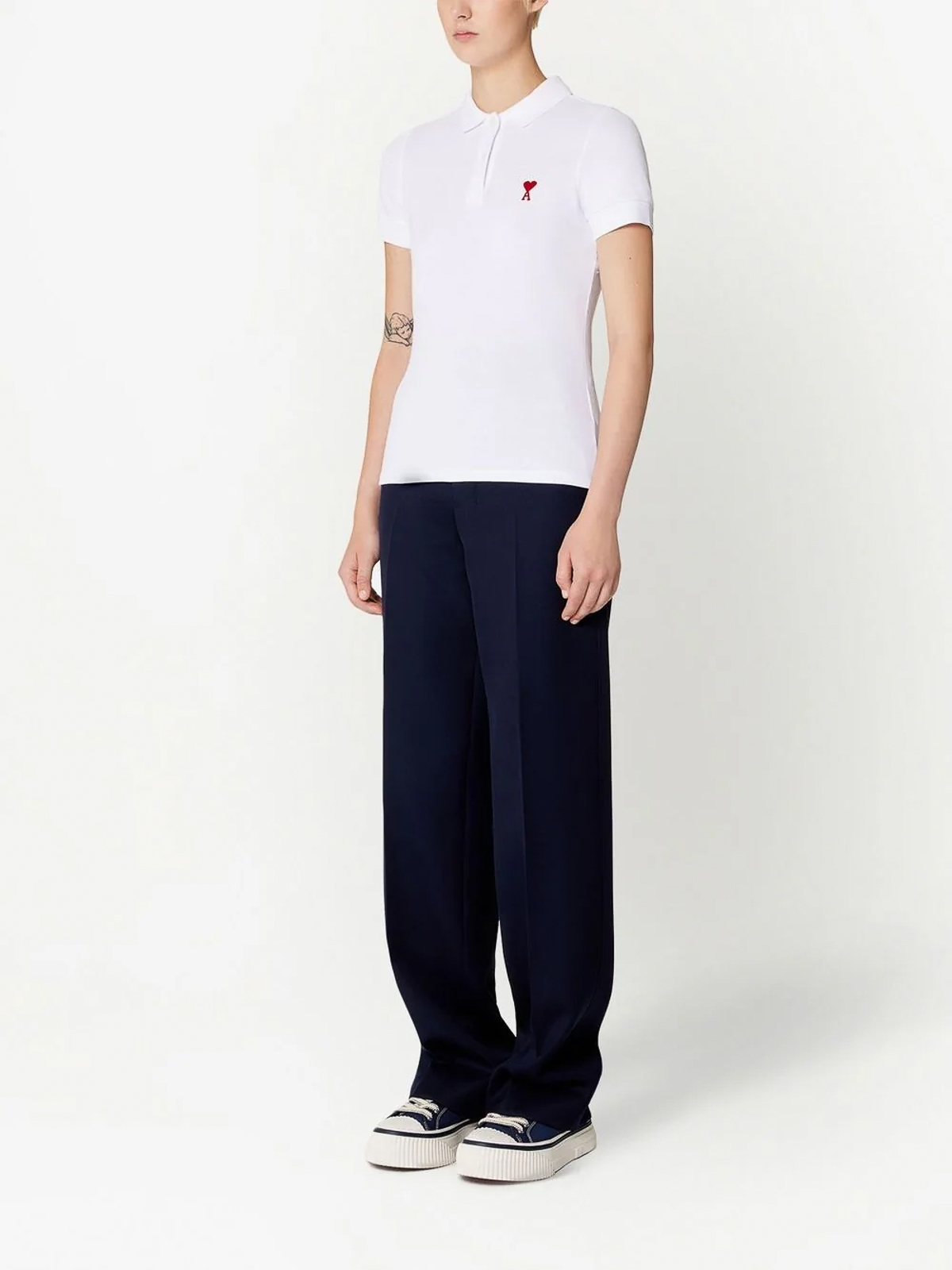 ポロシャツ Ami Paris - ポロシャツ - 白 - FPL001760 | THEBS