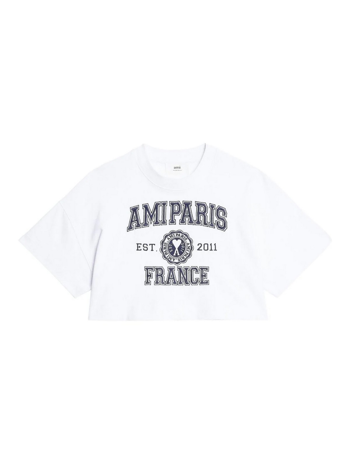 Tシャツ Ami Paris - Tシャツ - ブルー - FTS008726 | THEBS