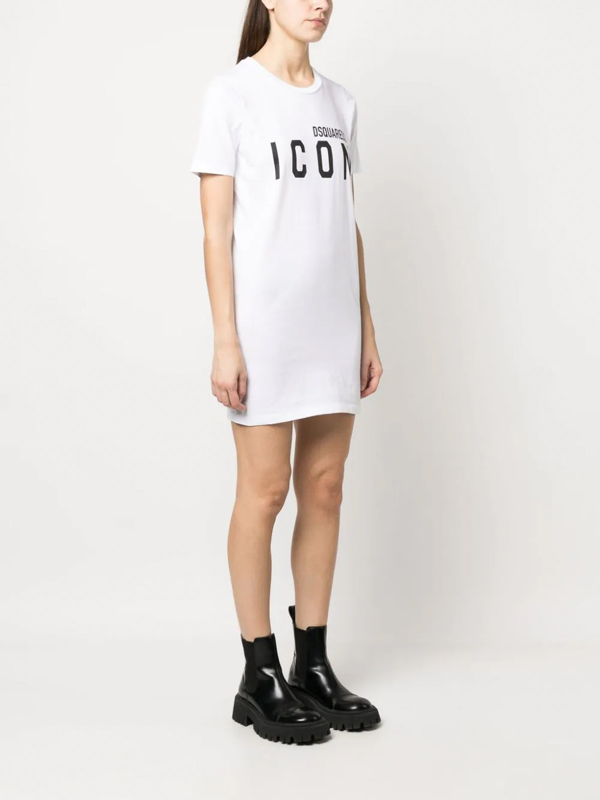 dsquared2 t shirt dress Dsquared2 Logo-print T-shirt Dress