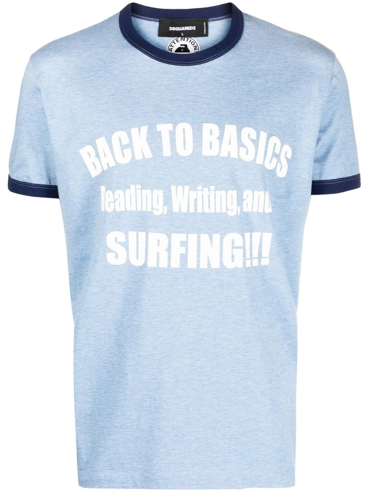 Dsquared2 Dsquared2 slogan-print cotton t-shirt