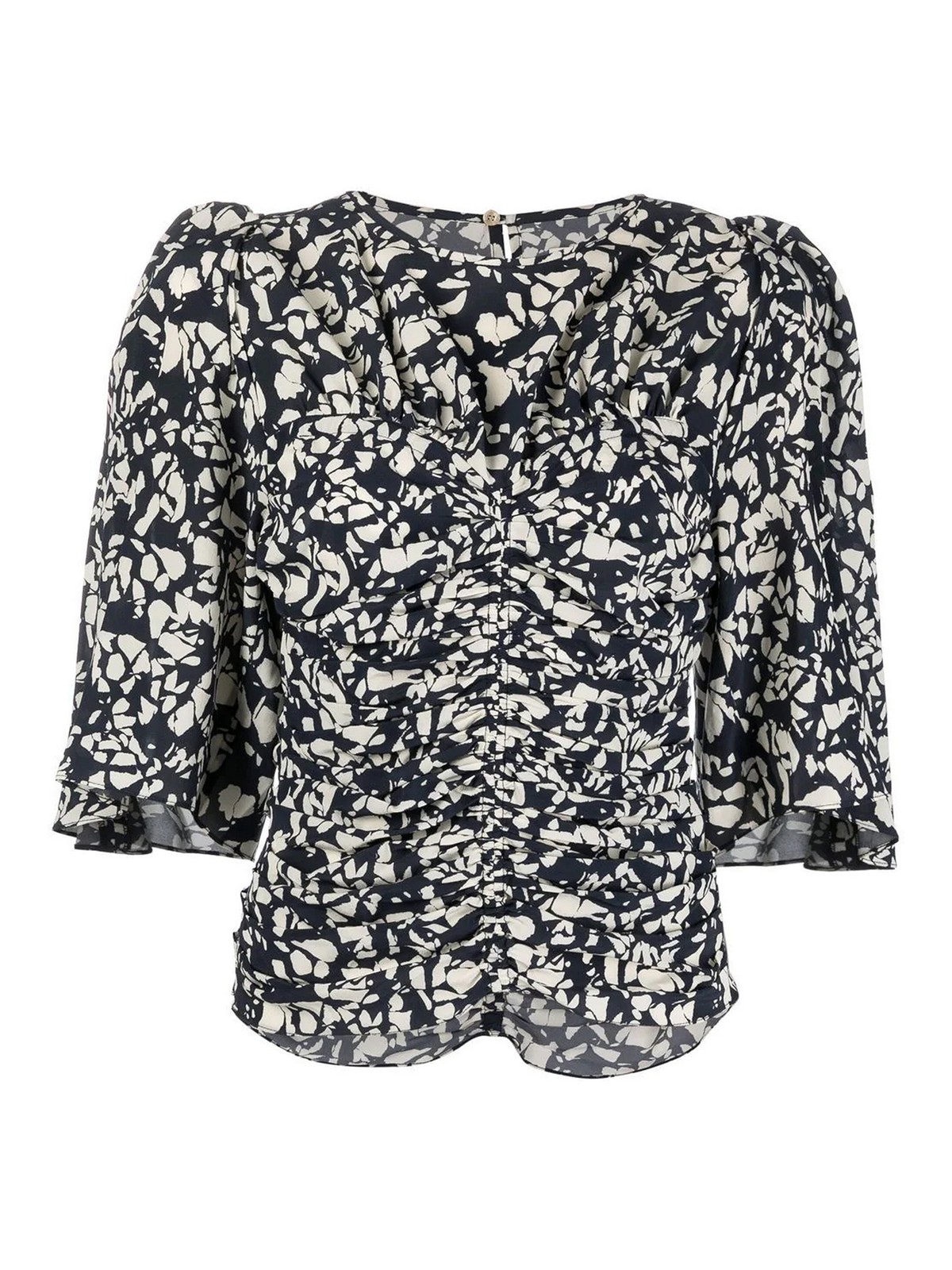 Isabel Marant Floral Print Blouse In Multi-colored