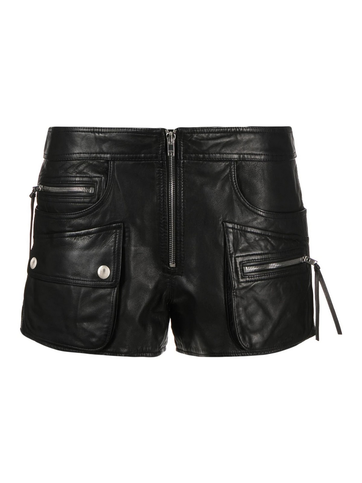 Isabel Marant Isabel marant zip-up leather shorts