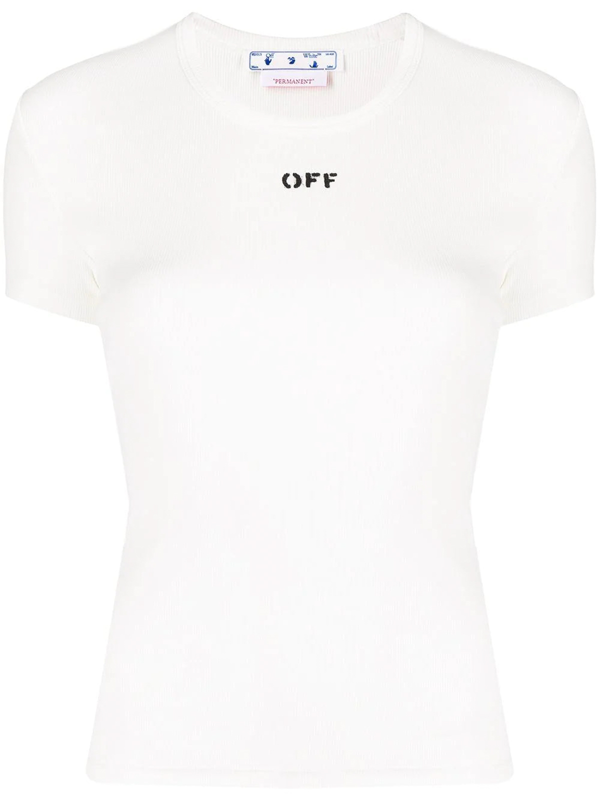 Tシャツ・カットソー OFF WHITE Women Tunic Tops OWAA112S25JER00201720172 WHITE Jescakoo Summer Tops for Women Crewneck Tshirts Soft White T