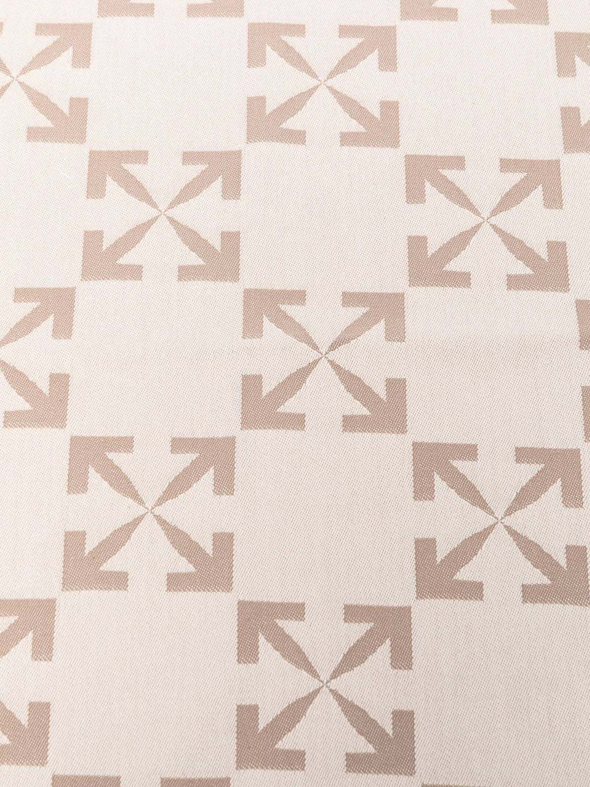 Off-White Arrow Pattern Bathrobe