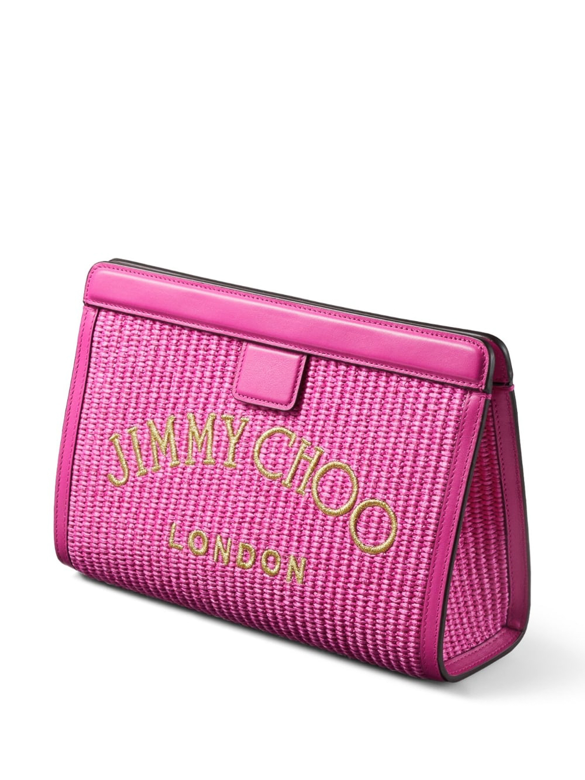 美品】JIMMY CHOO VARENNE MICRO CANDY PINK JIMMY CHOO Micro Varenne