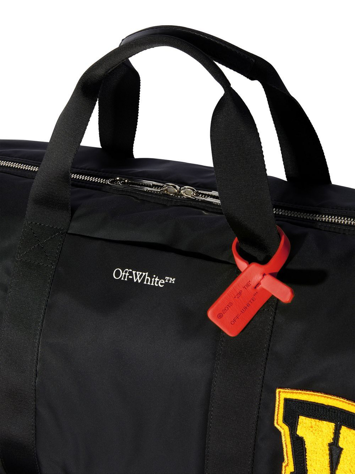 Luggage & Travel Off-White - Nylon duffle bag - OMNL013S23FAB0011084