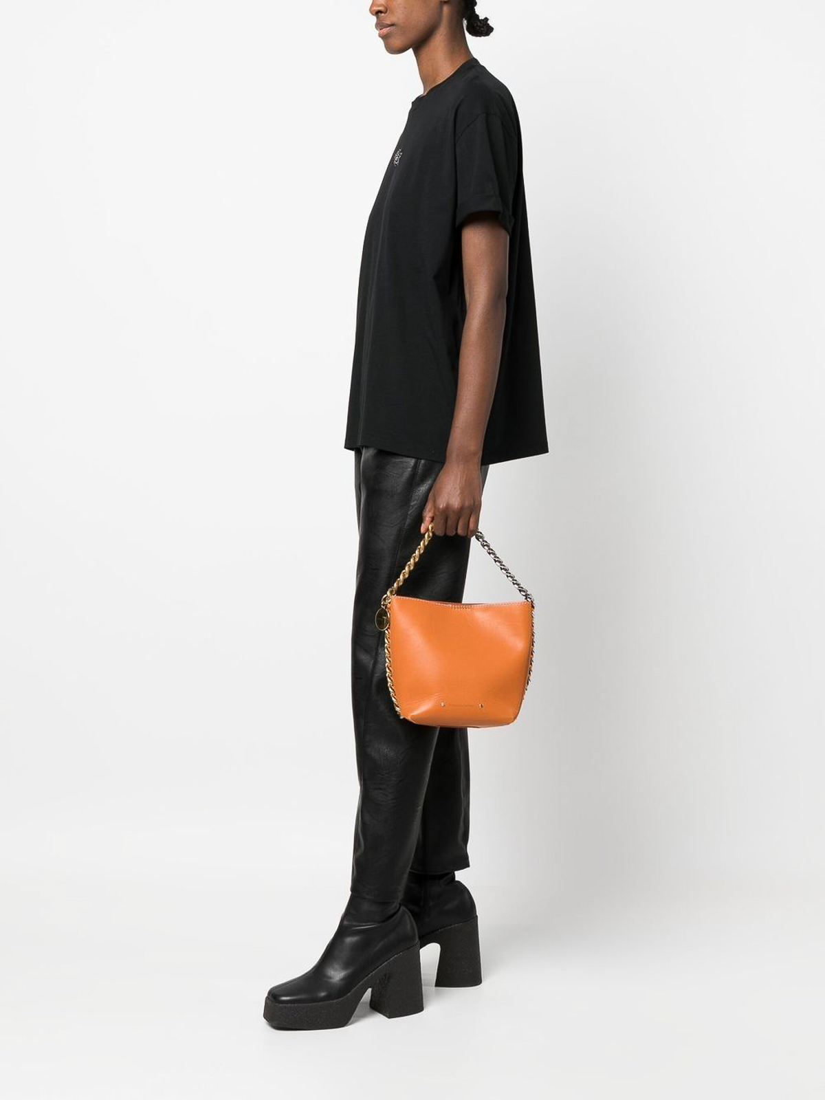 Stella Mccartney バケットバッグ - オレンジ|7B0033WP01972887