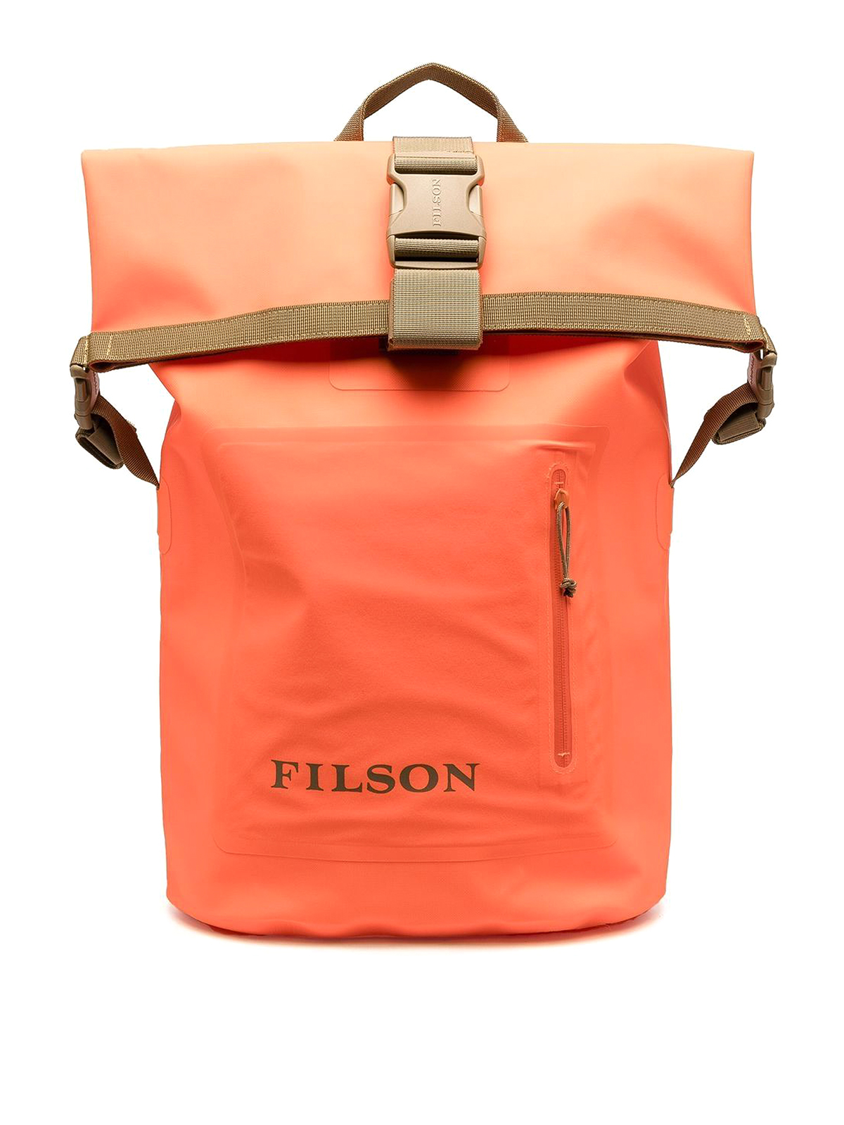 Shop Filson Dry Logo Backpack In Orange