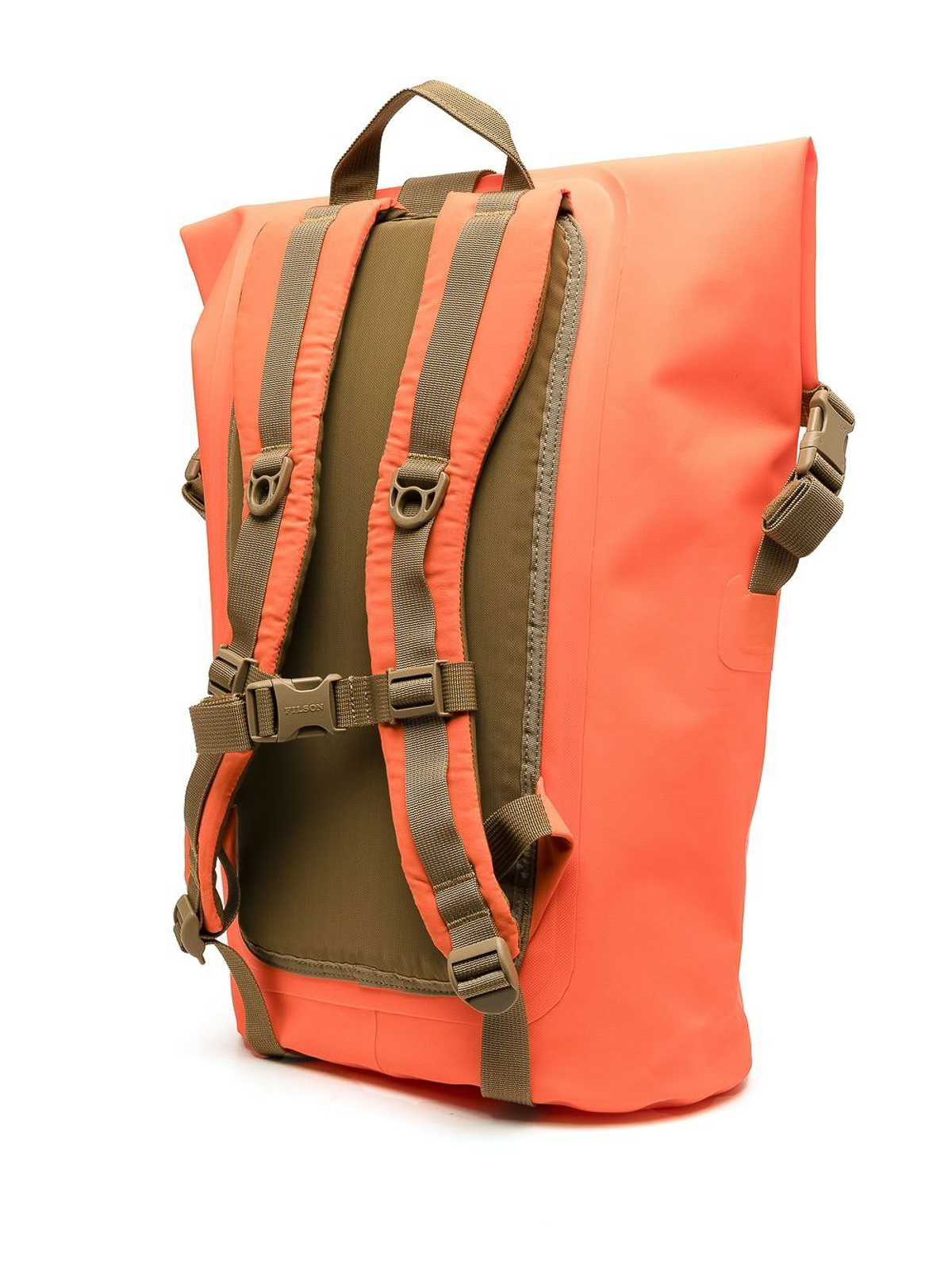 Shop Filson Dry Logo Backpack In Orange
