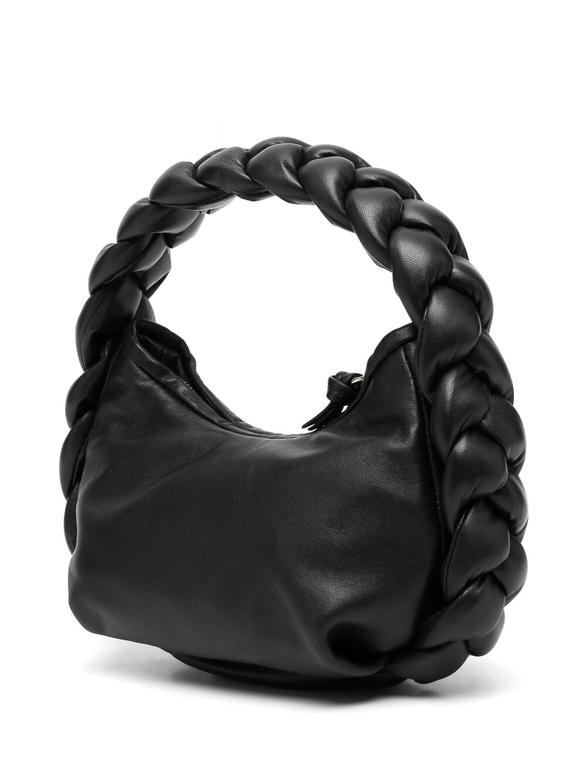 Totes bags Hereu - Espiga mini braided handle leather handbag -  ESPIGAMINICHESTNUT