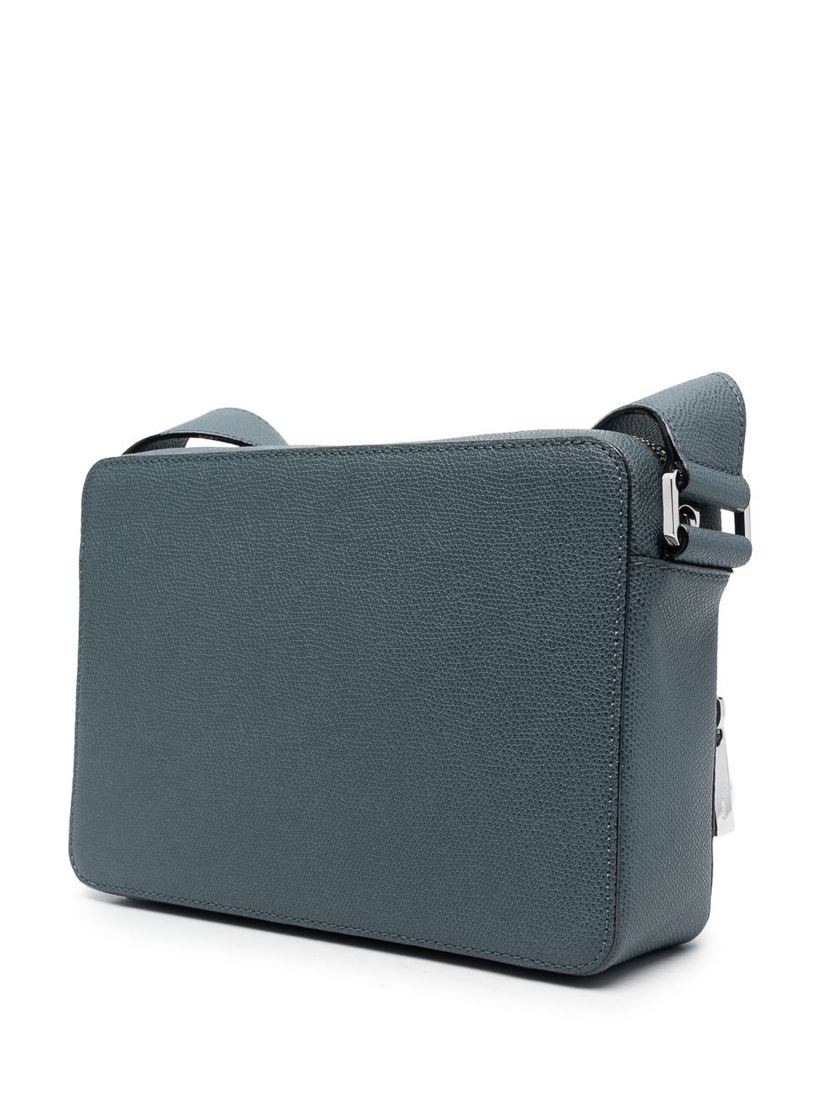Louis Vuitton Grey Taiga Leather Grigori PM Messenger Bag For Sale