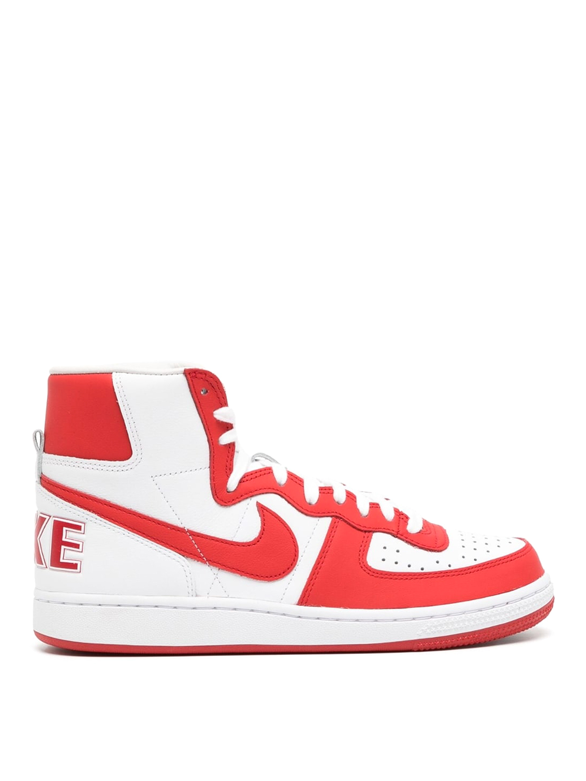Comme Des Garcons Hommes Plus Homme Plus X Nike Trainers In Red