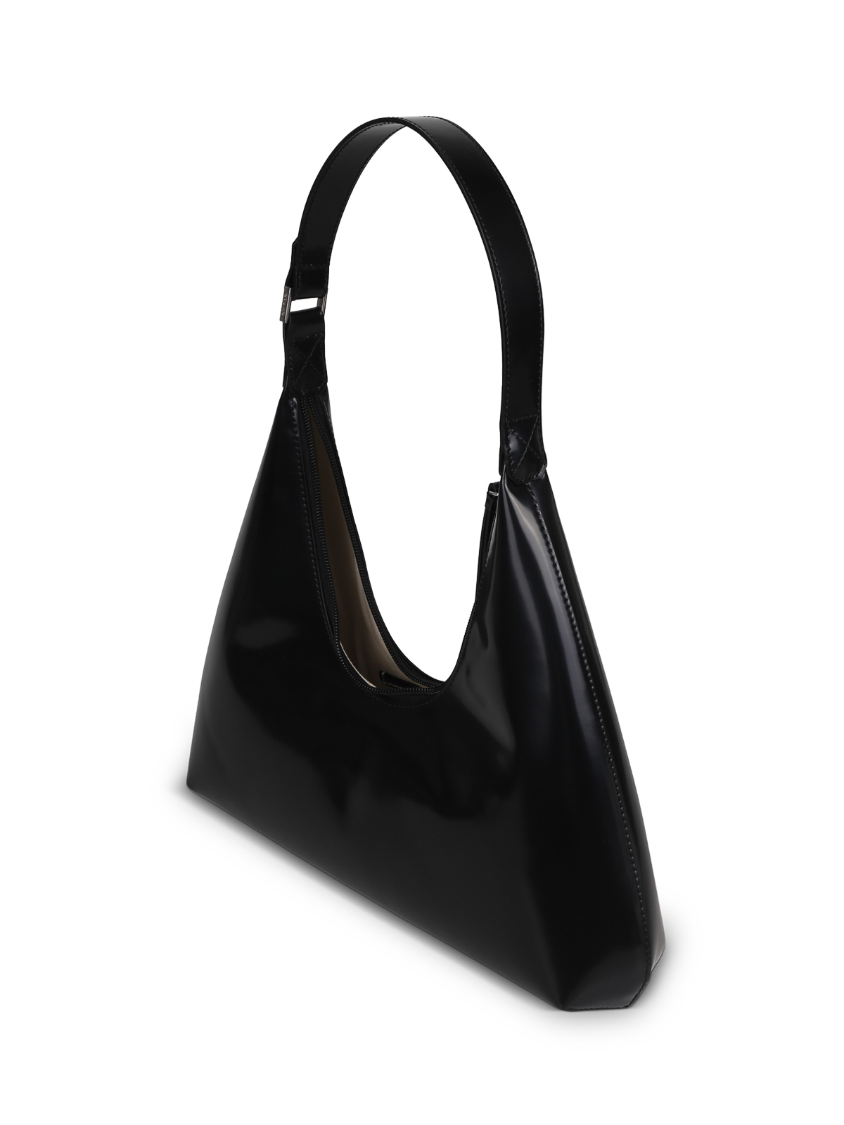 Shoulder bags By Far - Amber shoulder bag in black - 19PFAMRSBLWLARNERO