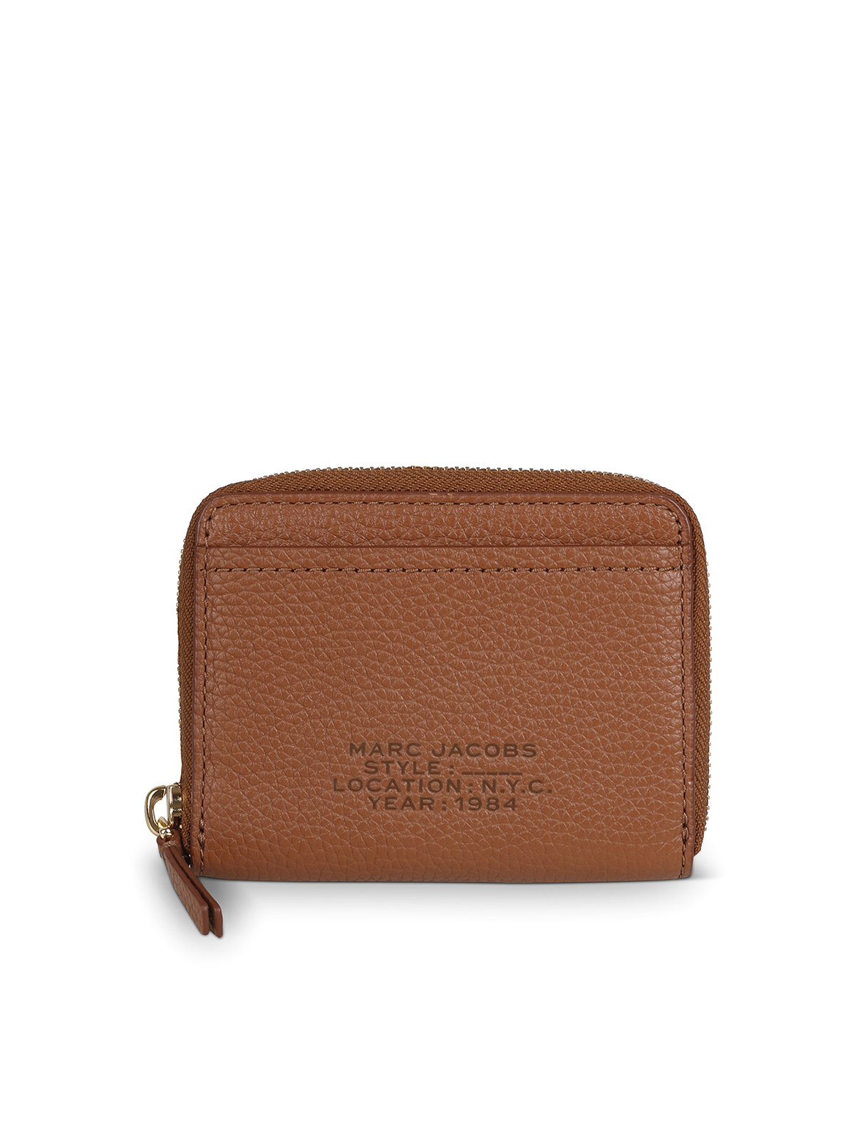 Shop Marc Jacobs Zip-around Wallet In Brown