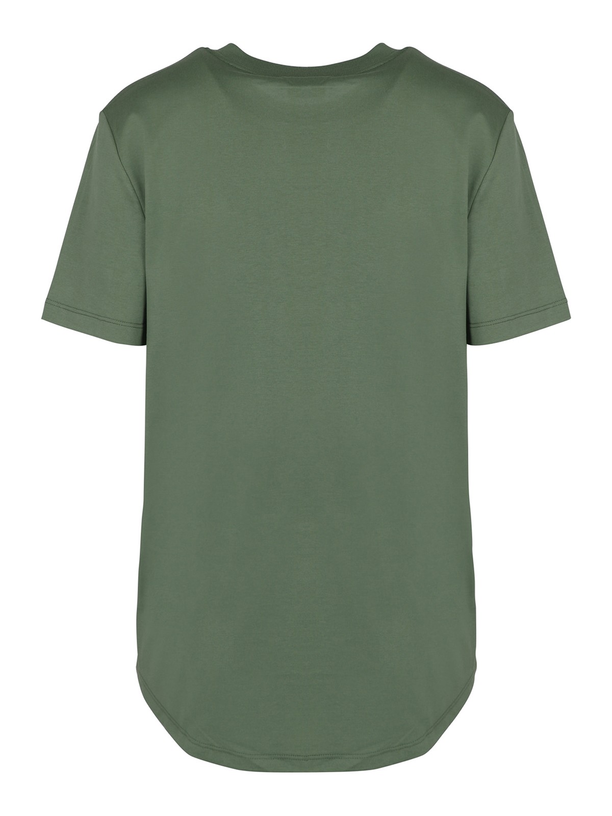 Shop 's Max Mara Jersey T-shirt With Logo In Green