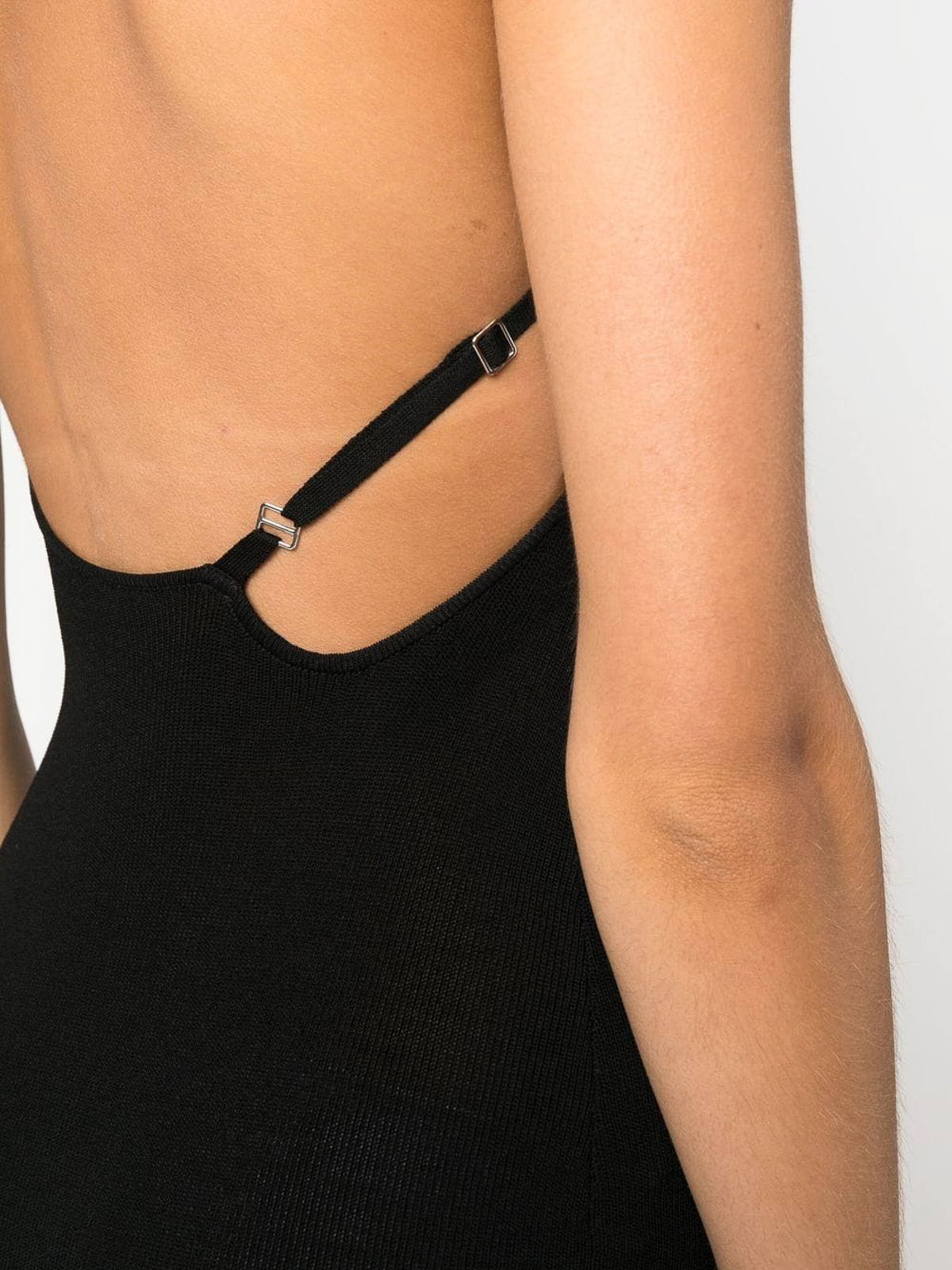 Aya muse Long black dress - Black - Women|AMPF2264BLACK