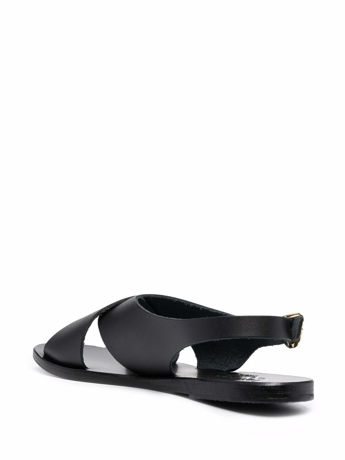 Shop Ancient Greek Sandals Flat Sandal In Black