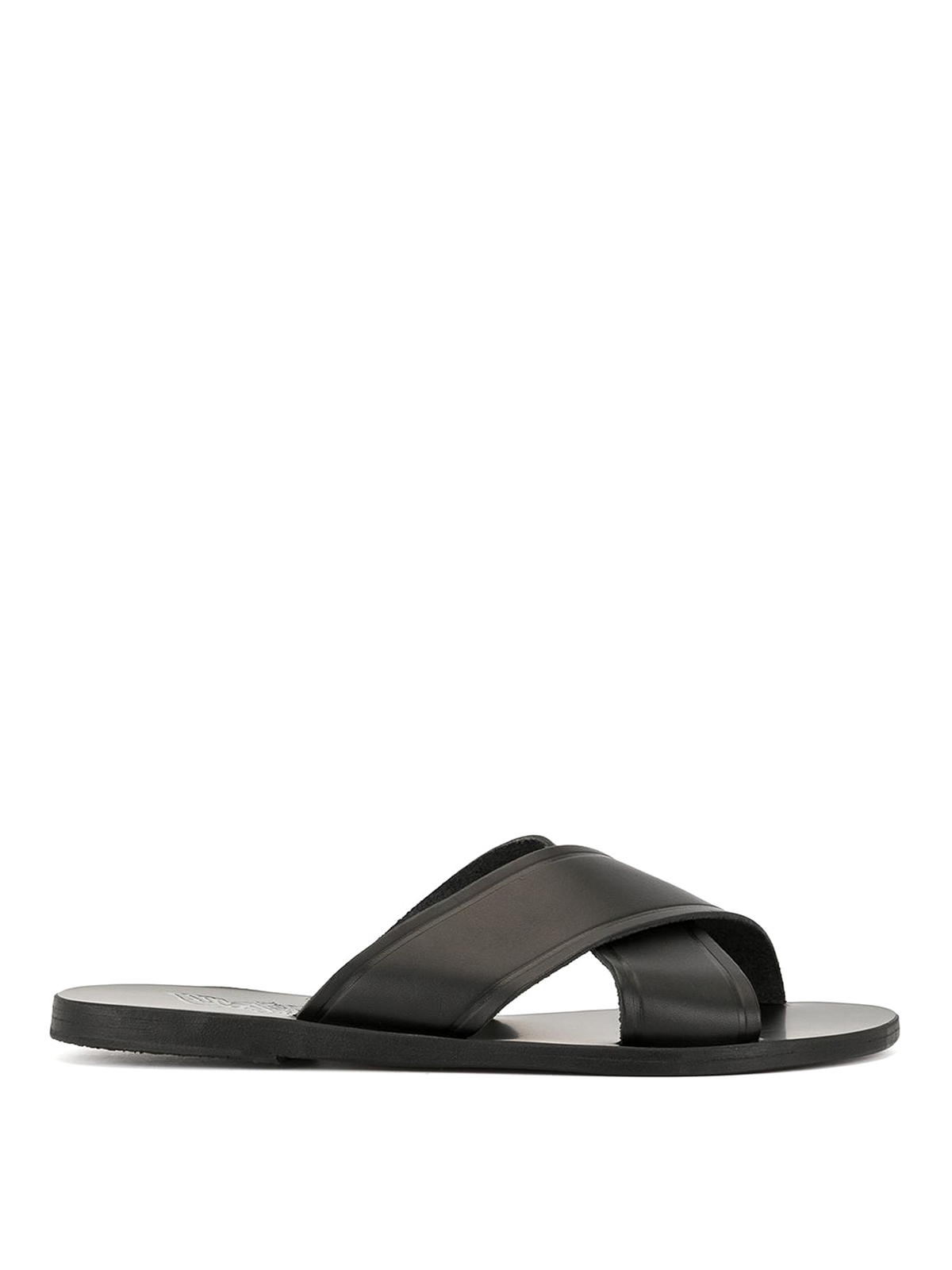 Ancient Greek Sandals Women's Thais Slide In Black