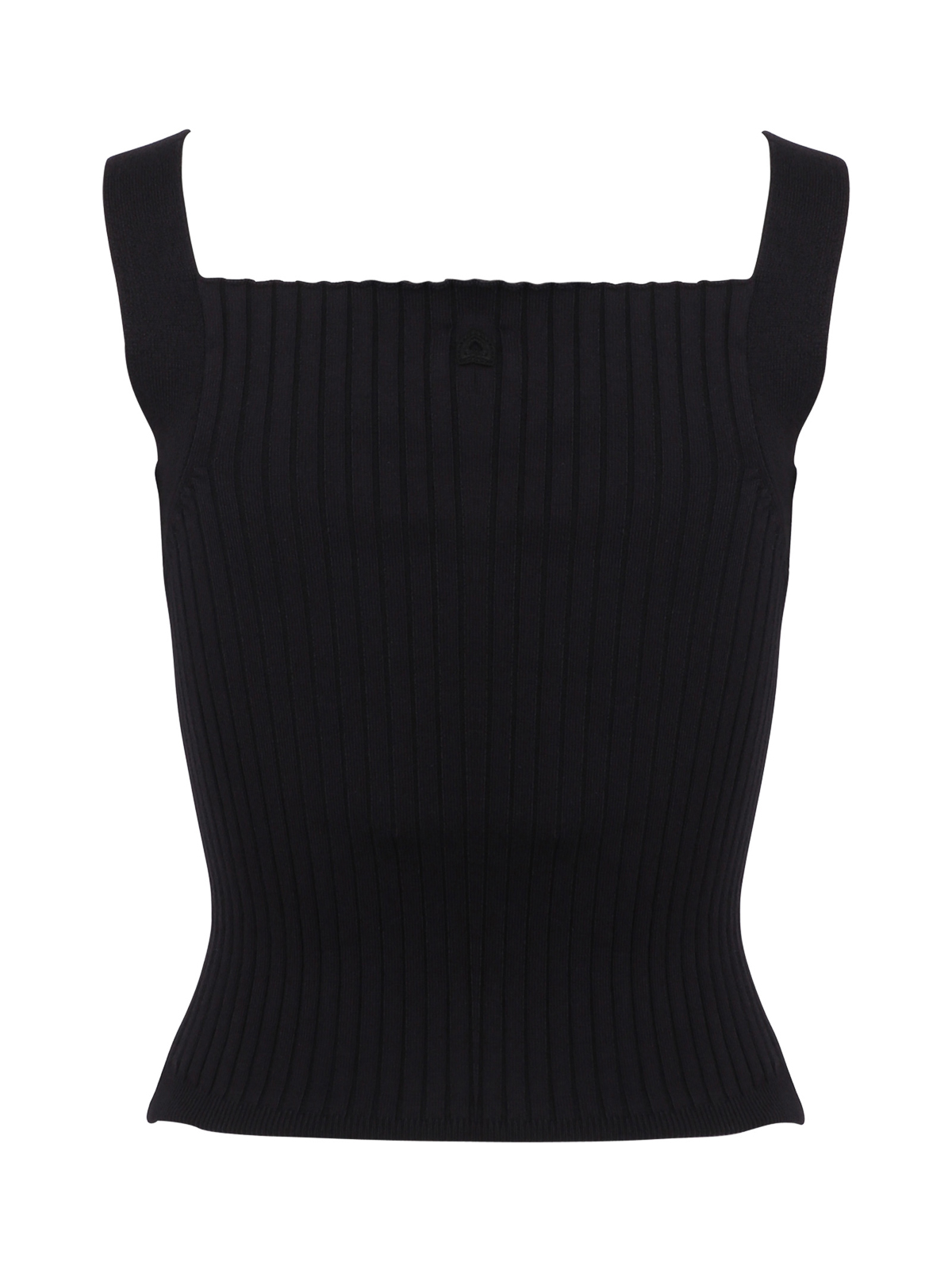 【正規品】patou タンクトップ ブラック S Patou | パトゥ オーガニックコットン タンクトップ