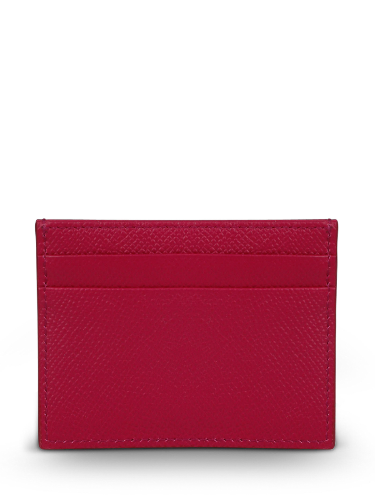 Shop Dolce & Gabbana Small Leather Goods Credit Card Holder In Pink