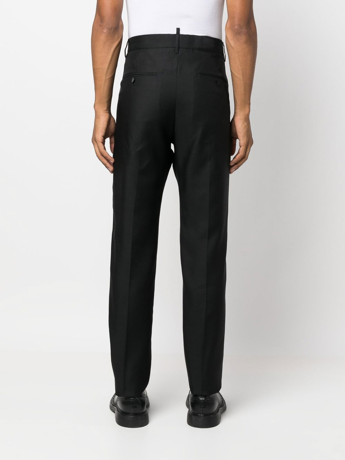 Shop Dsquared2 Trousers Black