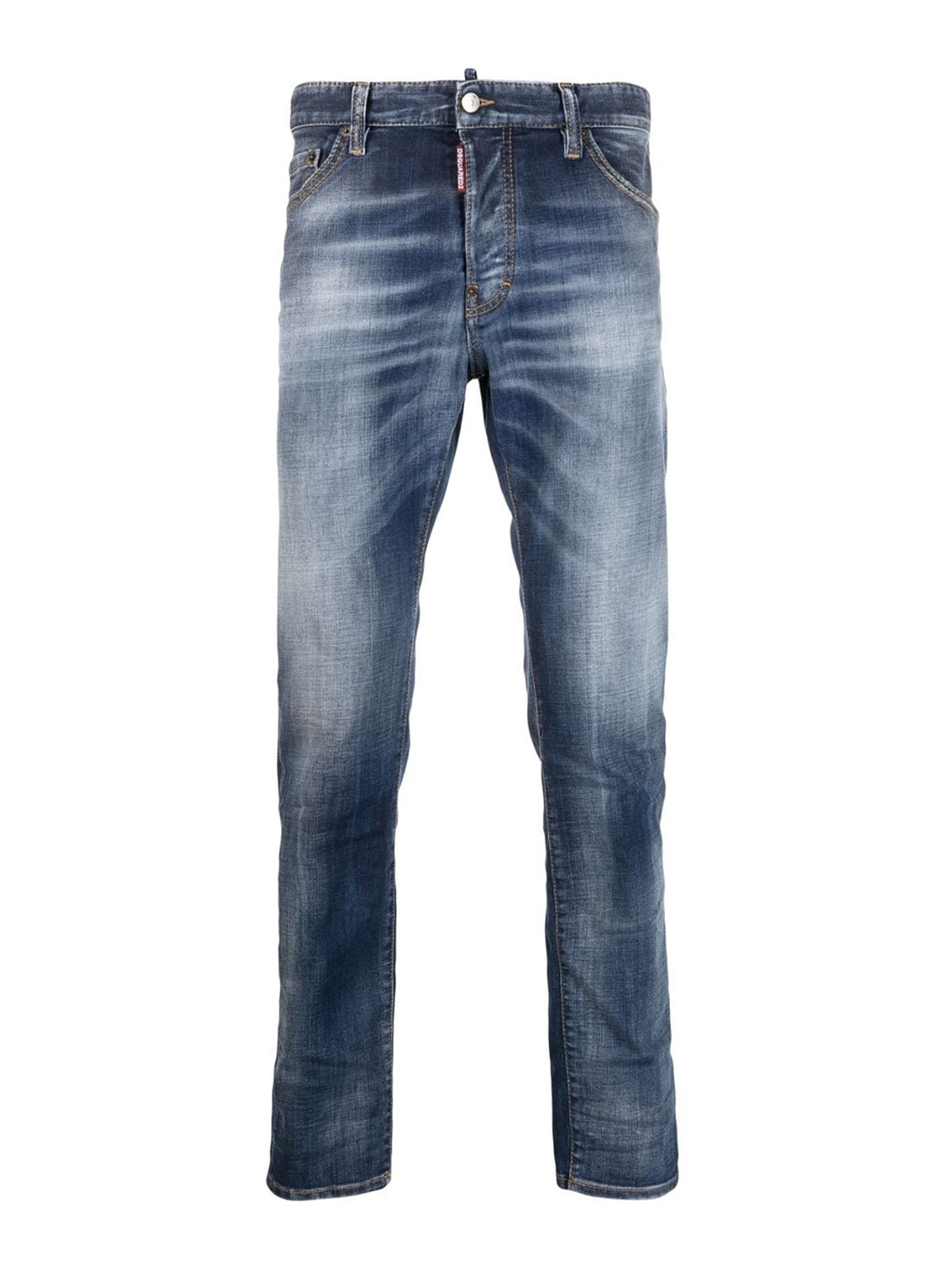 Dsquared2 Trousers Blue In Azul