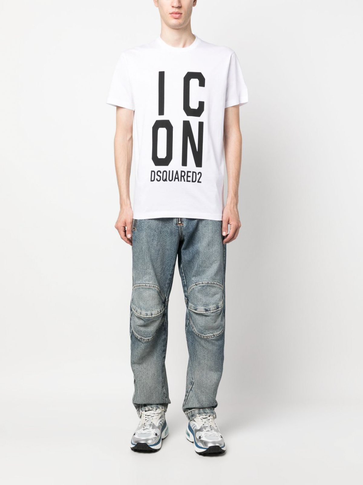 Shop Dsquared2 T-shirt In White