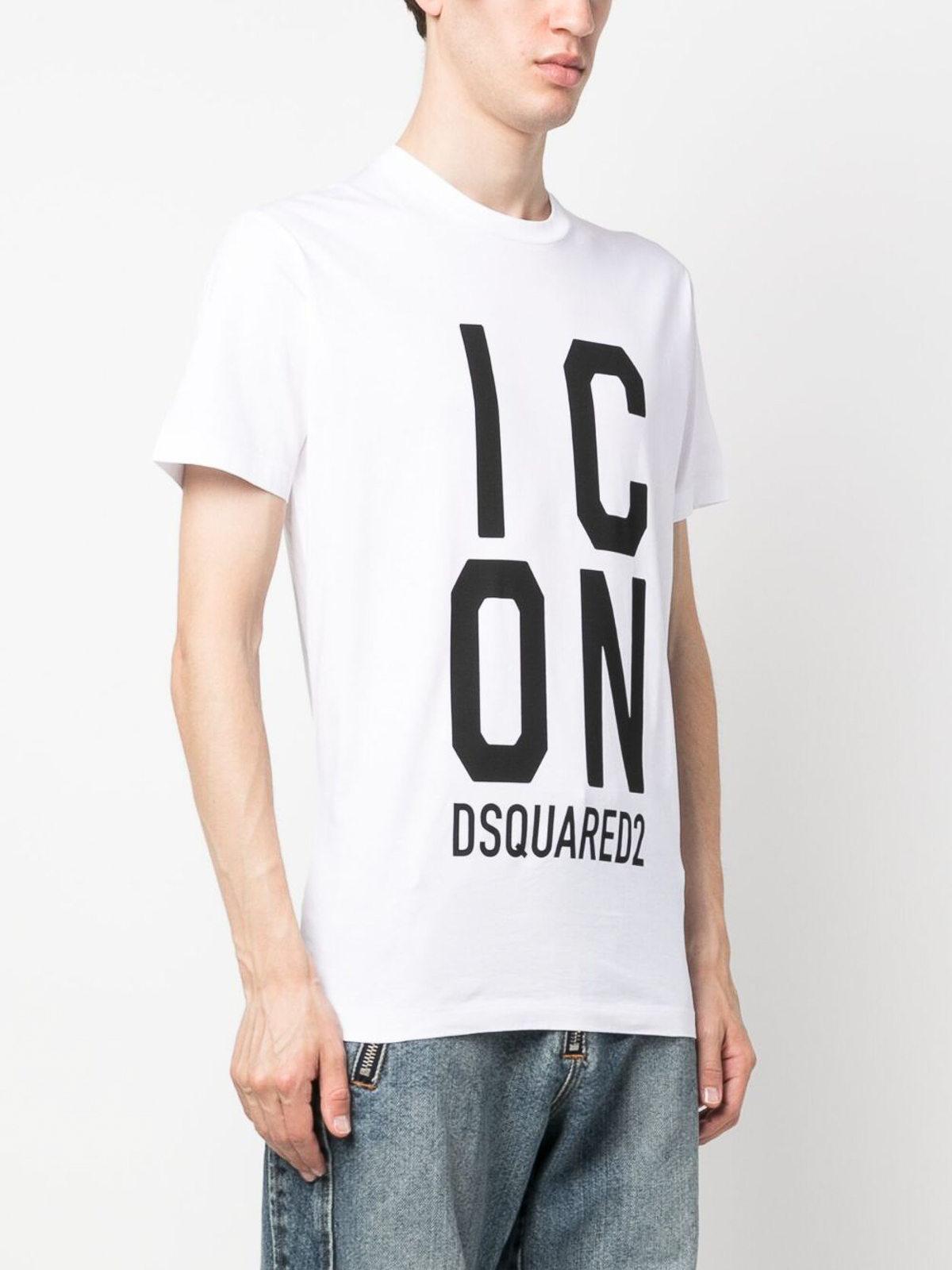 Shop Dsquared2 T-shirt In White