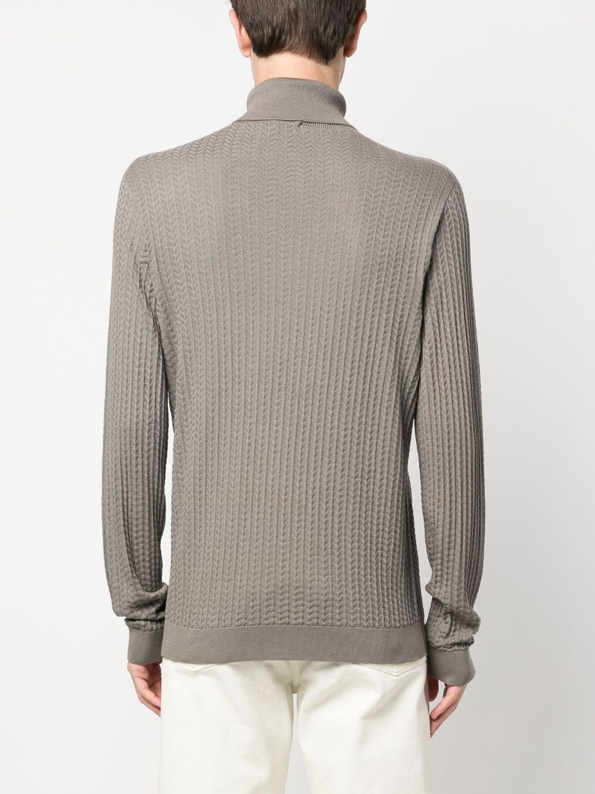 Giorgio armani sweaters dove grey