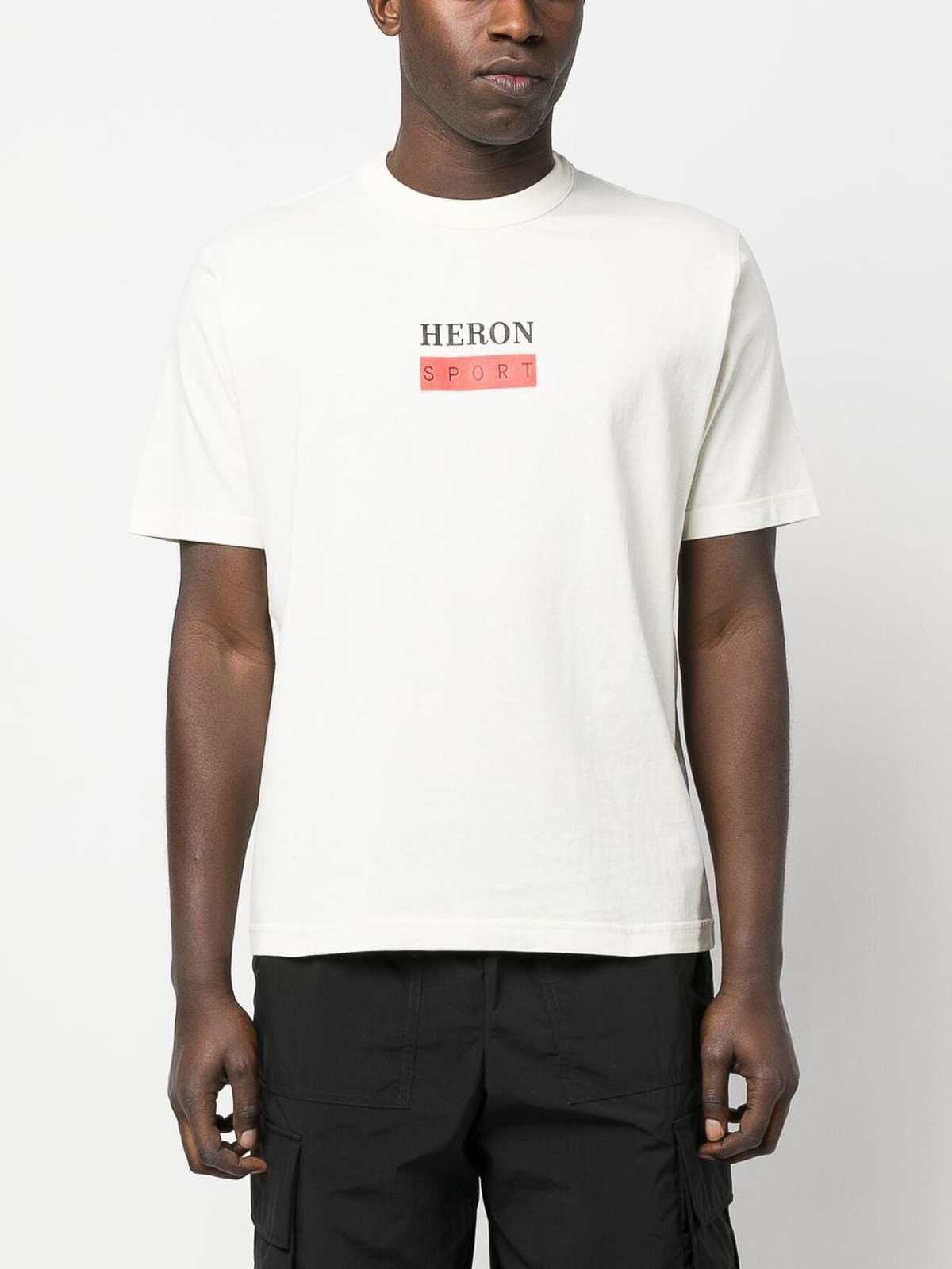 Shop Heron Preston T-shirt In White