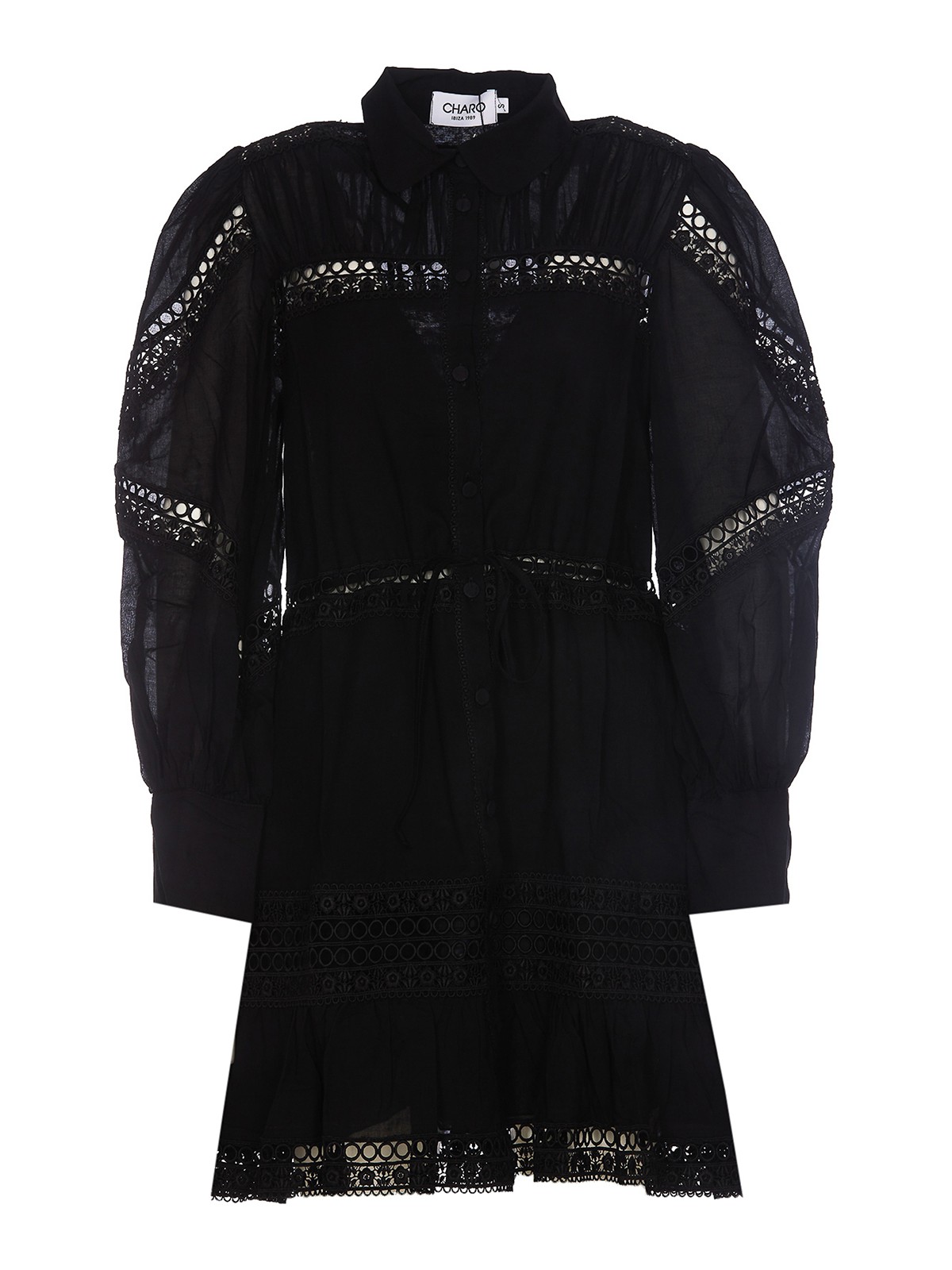 Charo Ruiz Daniela short dress - Black - Women|231610BLACK