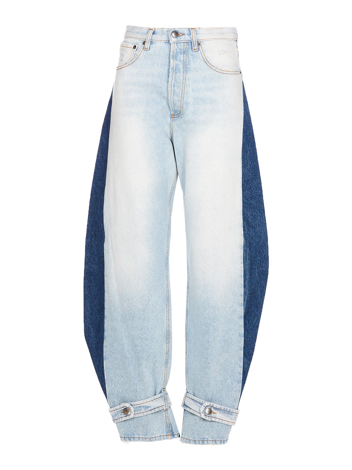 Shop Darkpark Laurene Denim Jeans In Blue