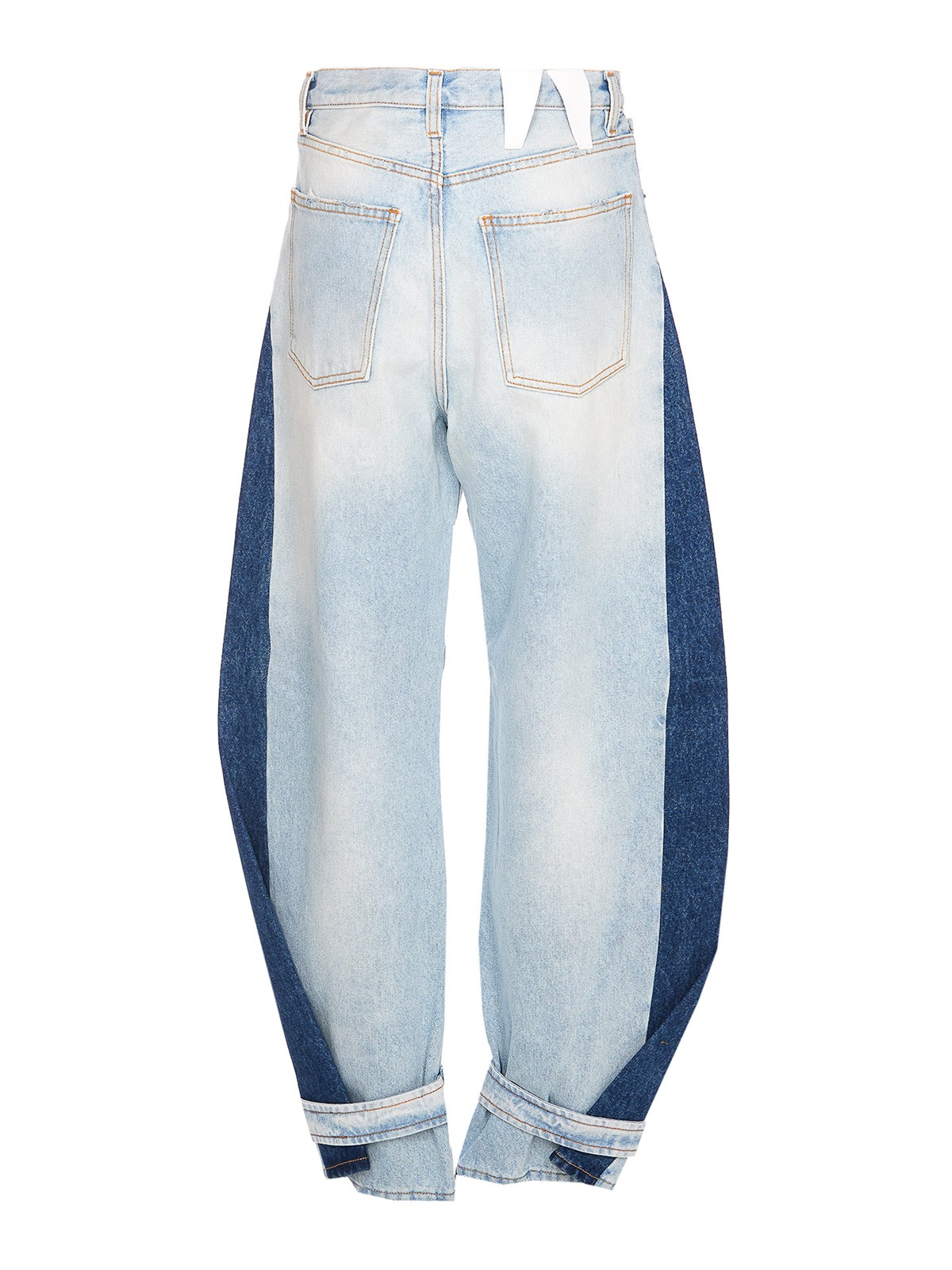 Shop Darkpark Laurene Denim Jeans In Blue
